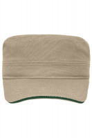 Khaki/dark-green (ca. Pantone 7502C
3305C)